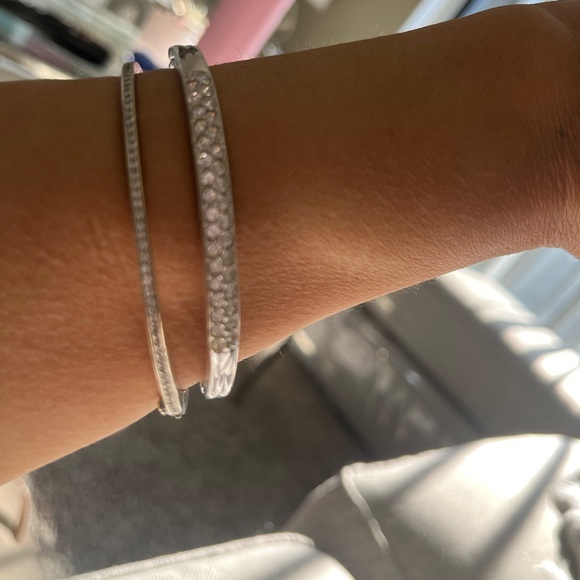 Swarovski bangle with stones - Picture 2 of 9